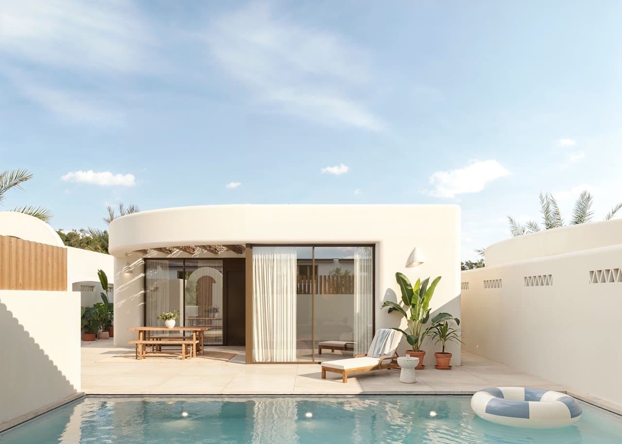Wunderschöne Villen mit 4 Schlafzimmern, 3 Bädern, Gäste-WC, Privatpool und Garage im La Finca Resort