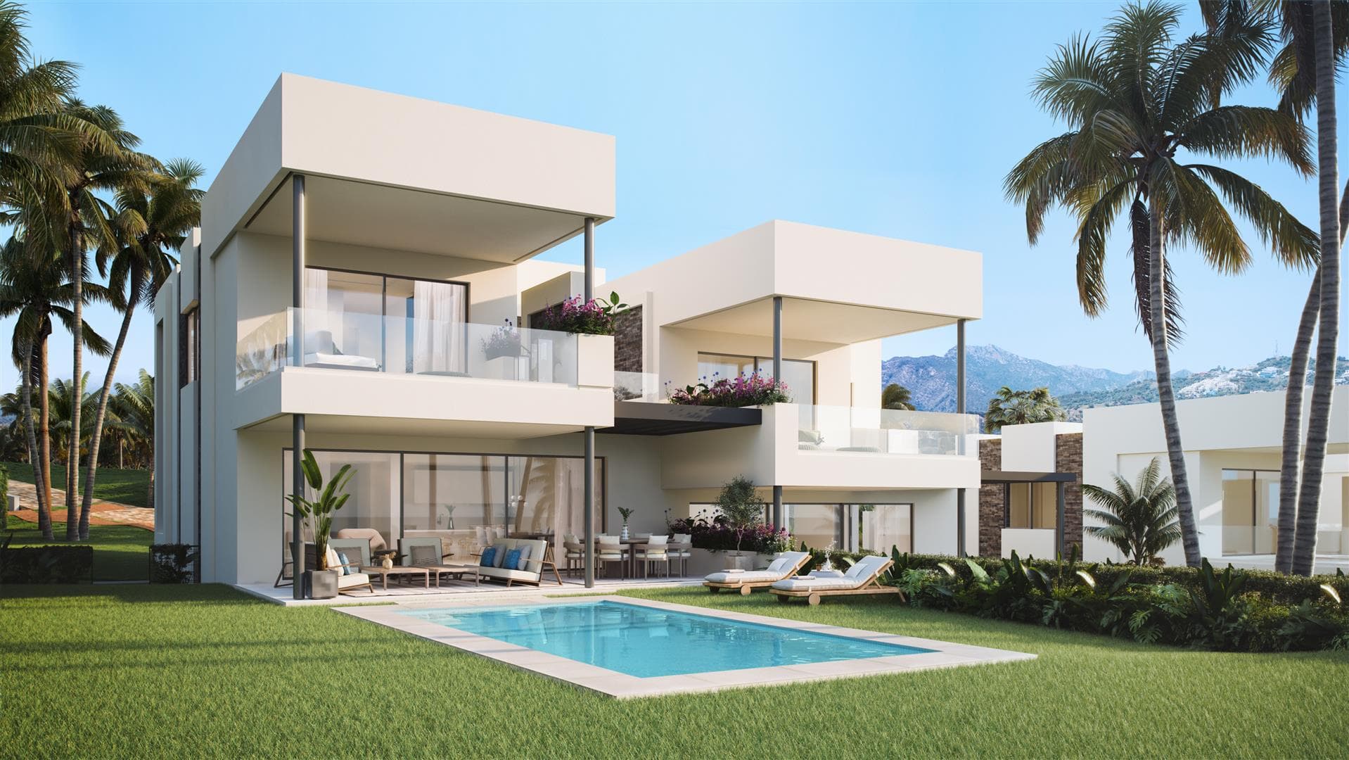 Exklusive Villen und Apartments in Marbella East am Golfplatz kaufen