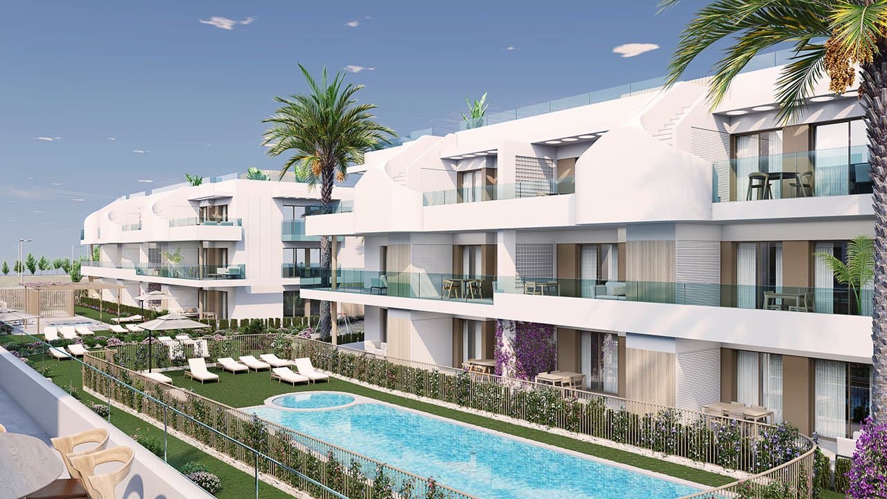 Wunderschöne Wohnungen mit 2 Schlafzimmern, 2 Bädern, Tiefgaragenstellplatz und Gemeinschaftspool